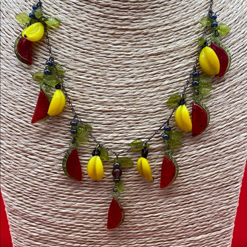 HP 🦋Unique fruit necklace